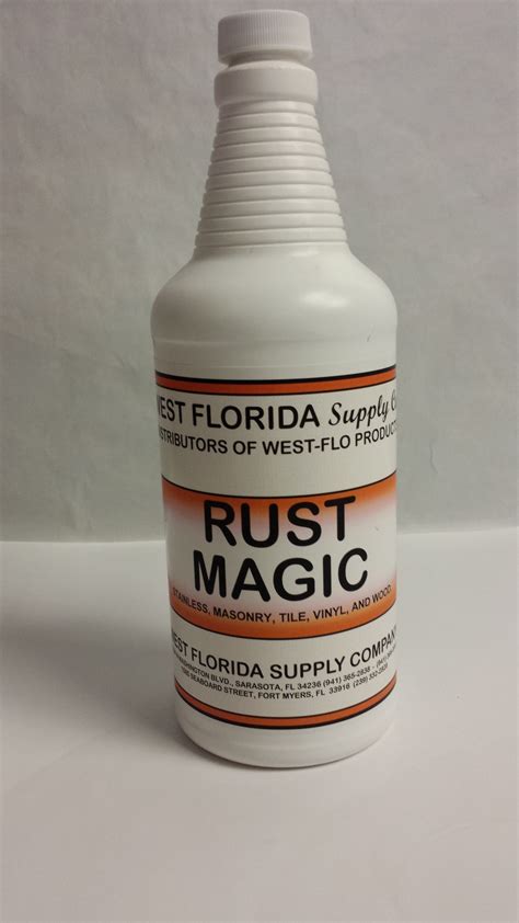 Rust magic rust stain remover